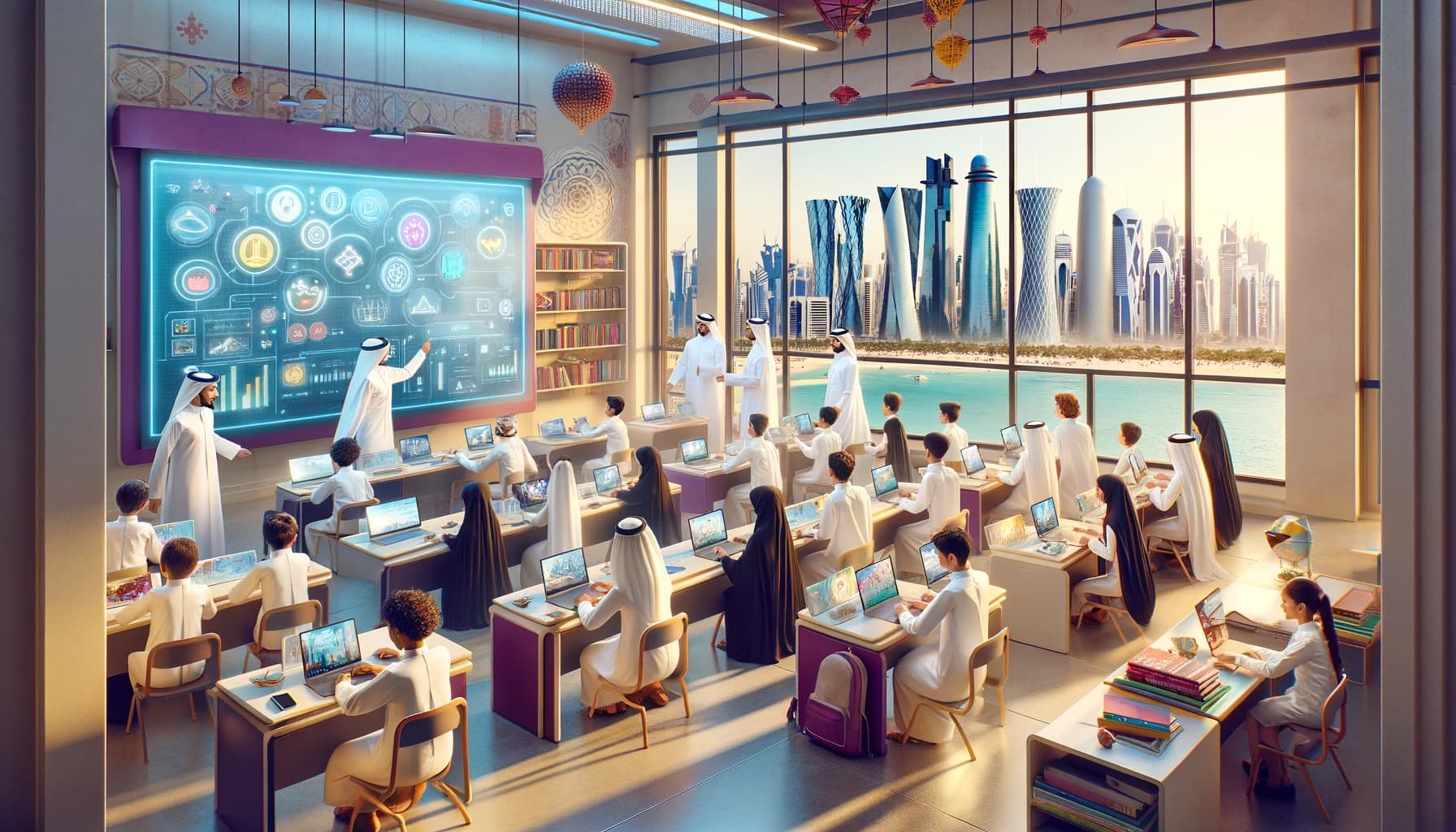 نظرة عامة على نظام التعليم في قطر